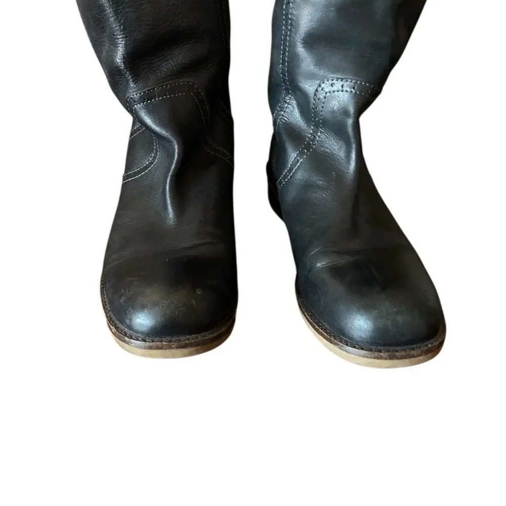 Lucky Brand Black Over the Knee Boots